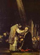 Francisco Jose de Goya Last Communion of Saint Jose de Calasanz. oil on canvas